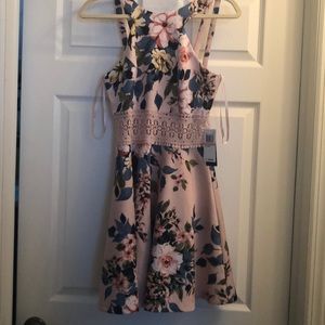 Summer floral dress
